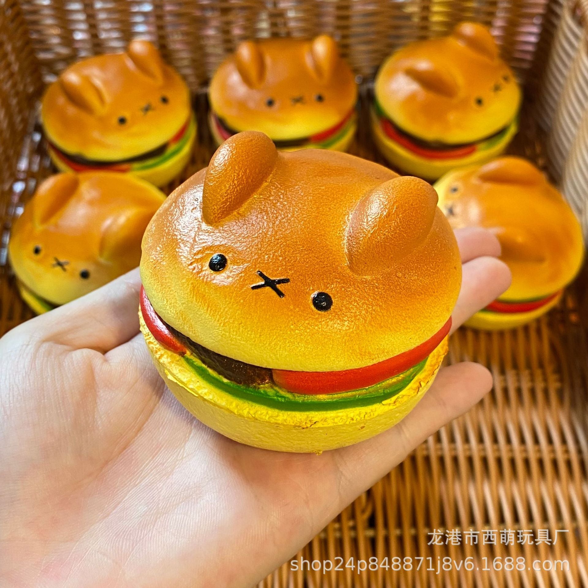 Slow Rising Dog, Cat & Bread Squishy Set — Kawaii Stress Relief Toys 🐾🍞