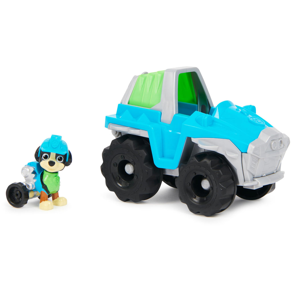 Paw Patrol Rex’s Dinosaur Rescue Vehicle with Collectible Action Figure Kids Toys for Ages 3 and Up