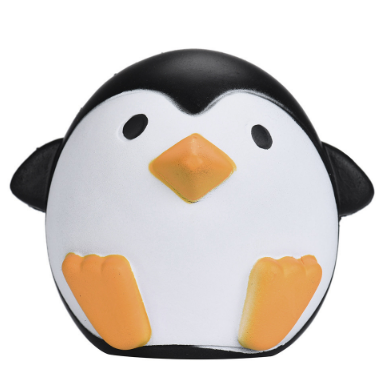 Kawaii Penguin Squishy Stress Toy — Slow Rising PU Figurine 🐧