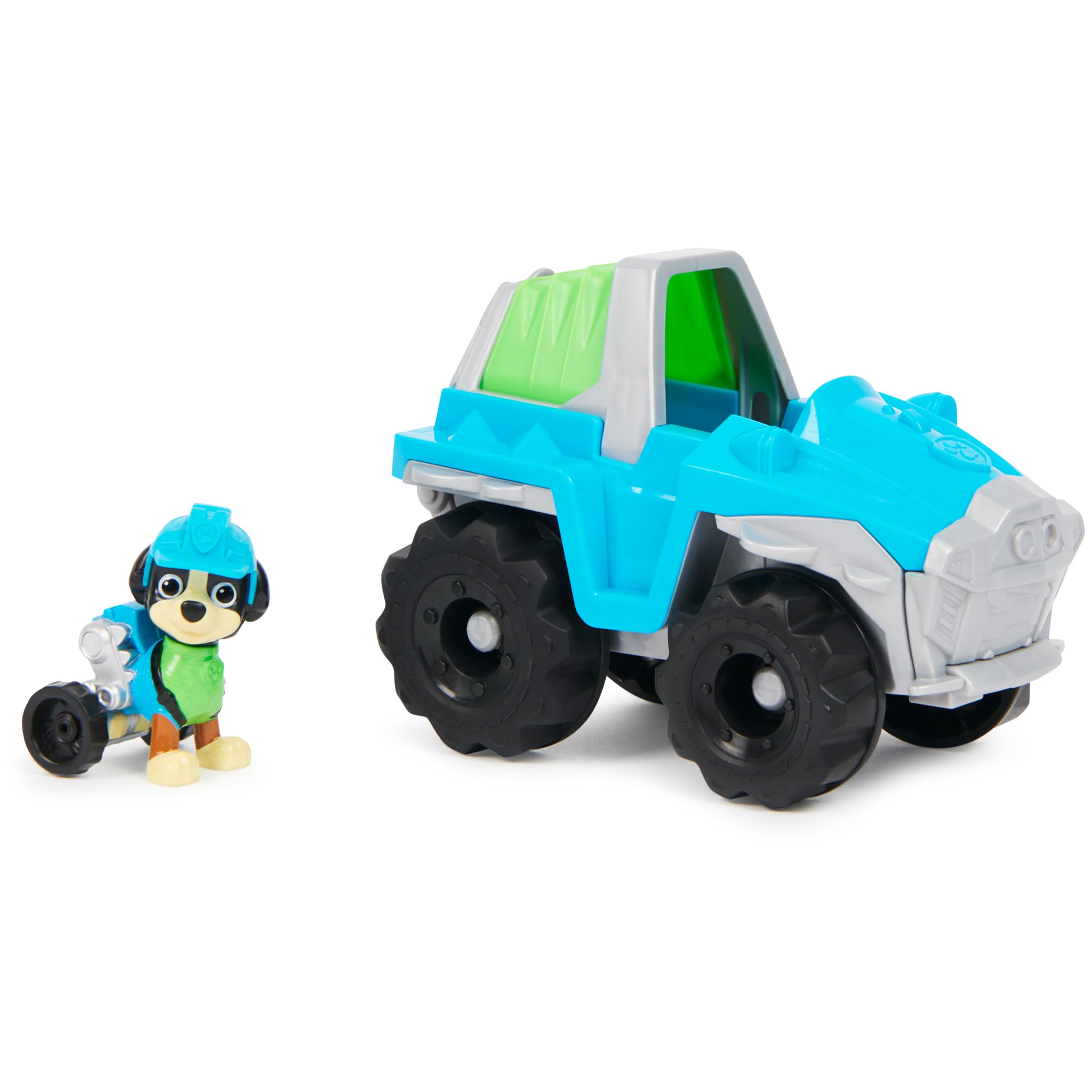 Paw Patrol Rex’s Dinosaur Rescue Vehicle with Collectible Action Figure Kids Toys for Ages 3 and Up