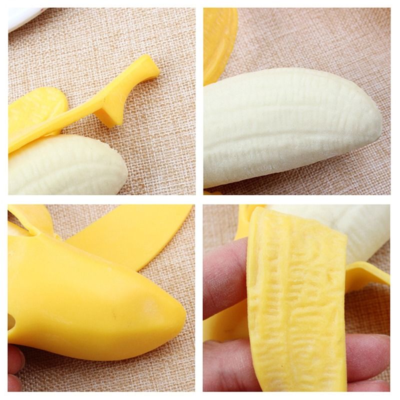 Cute Banana Squishy Stress Toy for Kids — Slow Rising Fidget 🍌