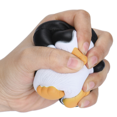 Kawaii Penguin Squishy Stress Toy — Slow Rising PU Figurine 🐧