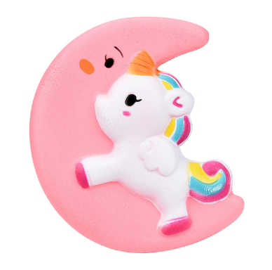 Slow Rising Cake & Unicorn Squishy Toy — Kawaii Stress Relief Set 🦄🎂