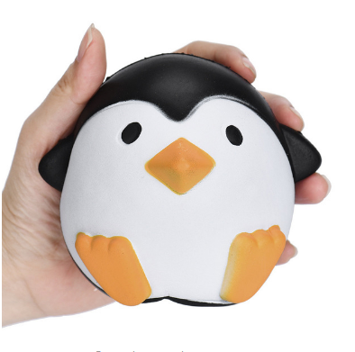 Kawaii Penguin Squishy Stress Toy — Slow Rising PU Figurine 🐧
