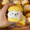 Slow Rising Dog, Cat & Bread Squishy Set — Kawaii Stress Relief Toys 🐾🍞